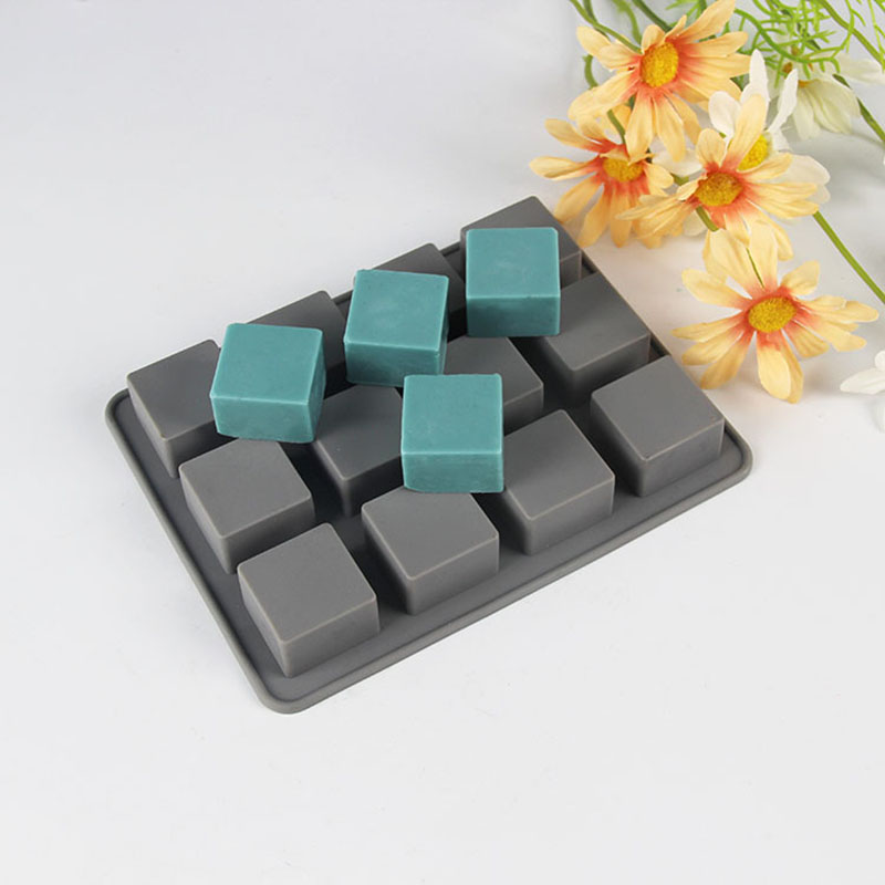 Soap Making Things - 1 adet silikon sabun kalıpları 12