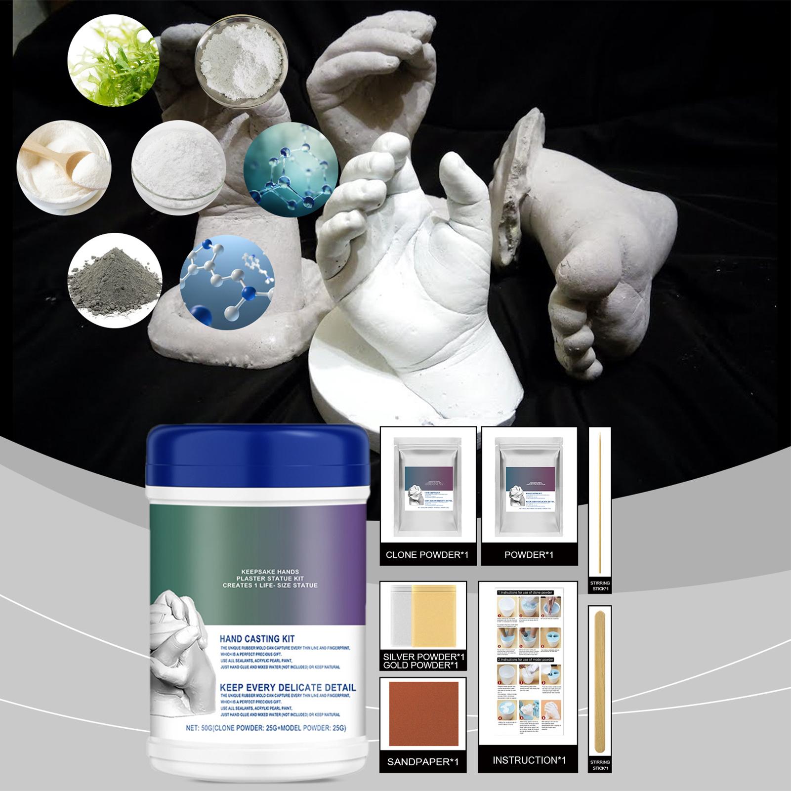 Soap Making Kits - Bebek El ve Ayak Kalıbı Kiti