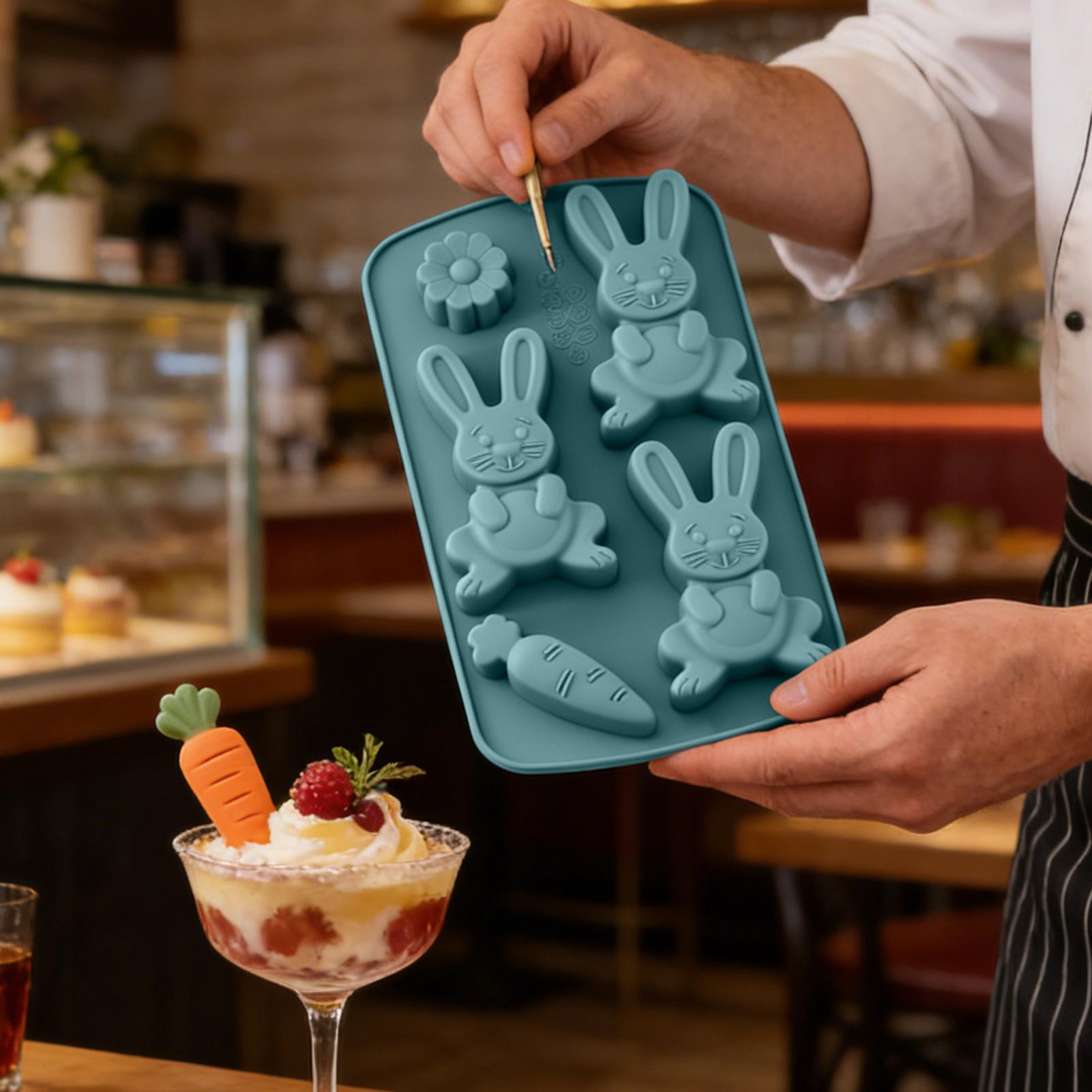 Soap Making Party - Paskalya Tavşanı Pişirme Kalıbı Yapışmaz 3D