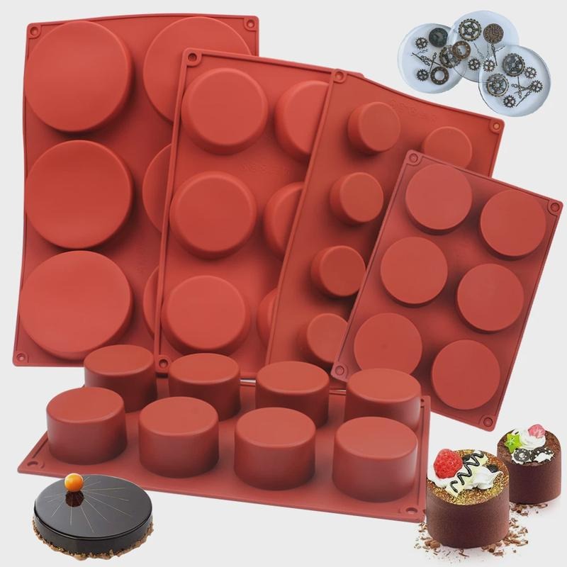 Soap Making Things - Yuvarlak Silikon Sabun Kalıbı DIY El