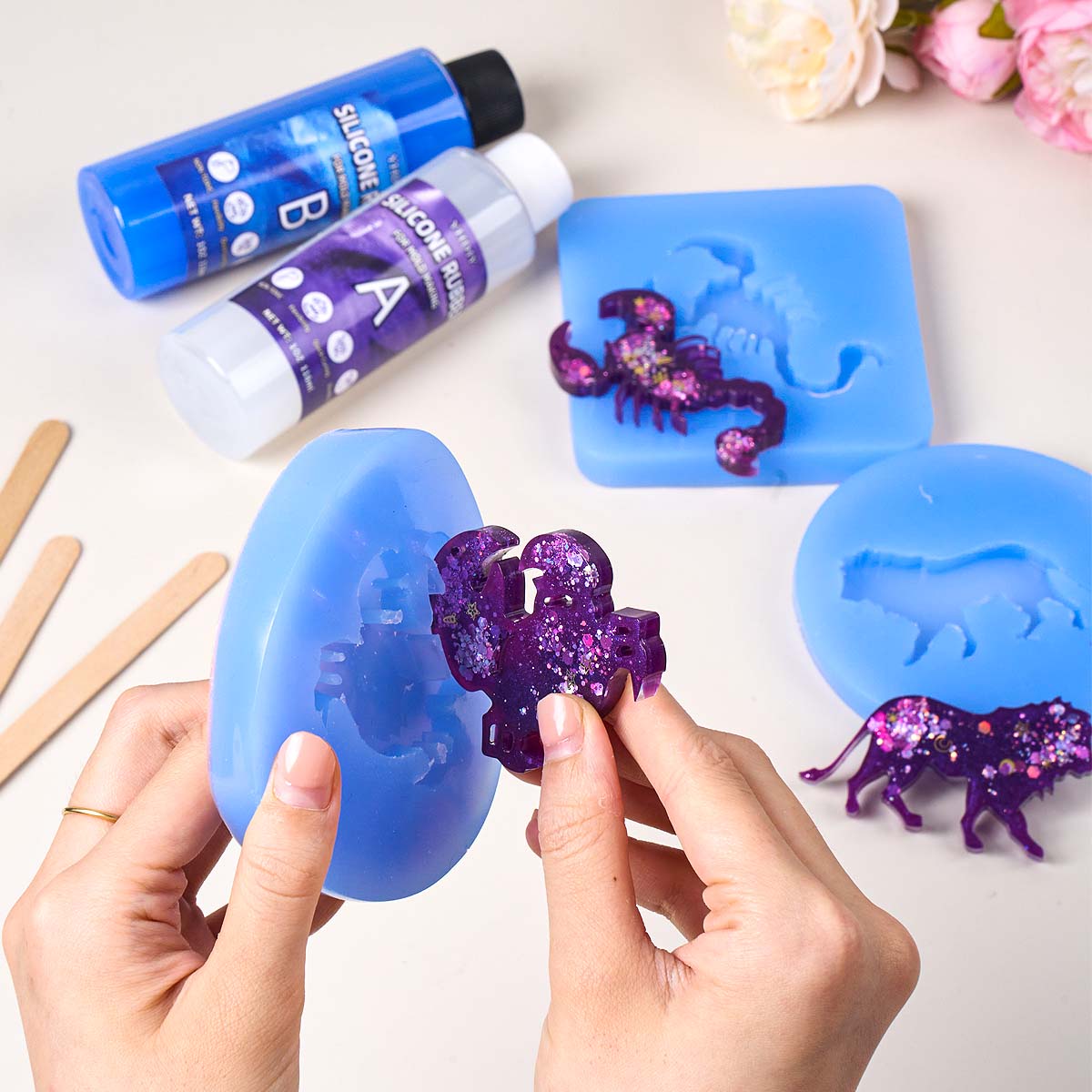 118ml/296ml Silikon Kalıp Yapı - Soap Making Kits incelemesi ve fiyatı