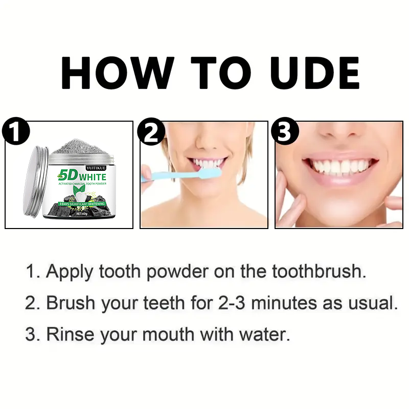 YUlTlKUE 5D Beyaz Aktif Kömür  - Activated Charcoal Powder incelemesi ve fiyatı