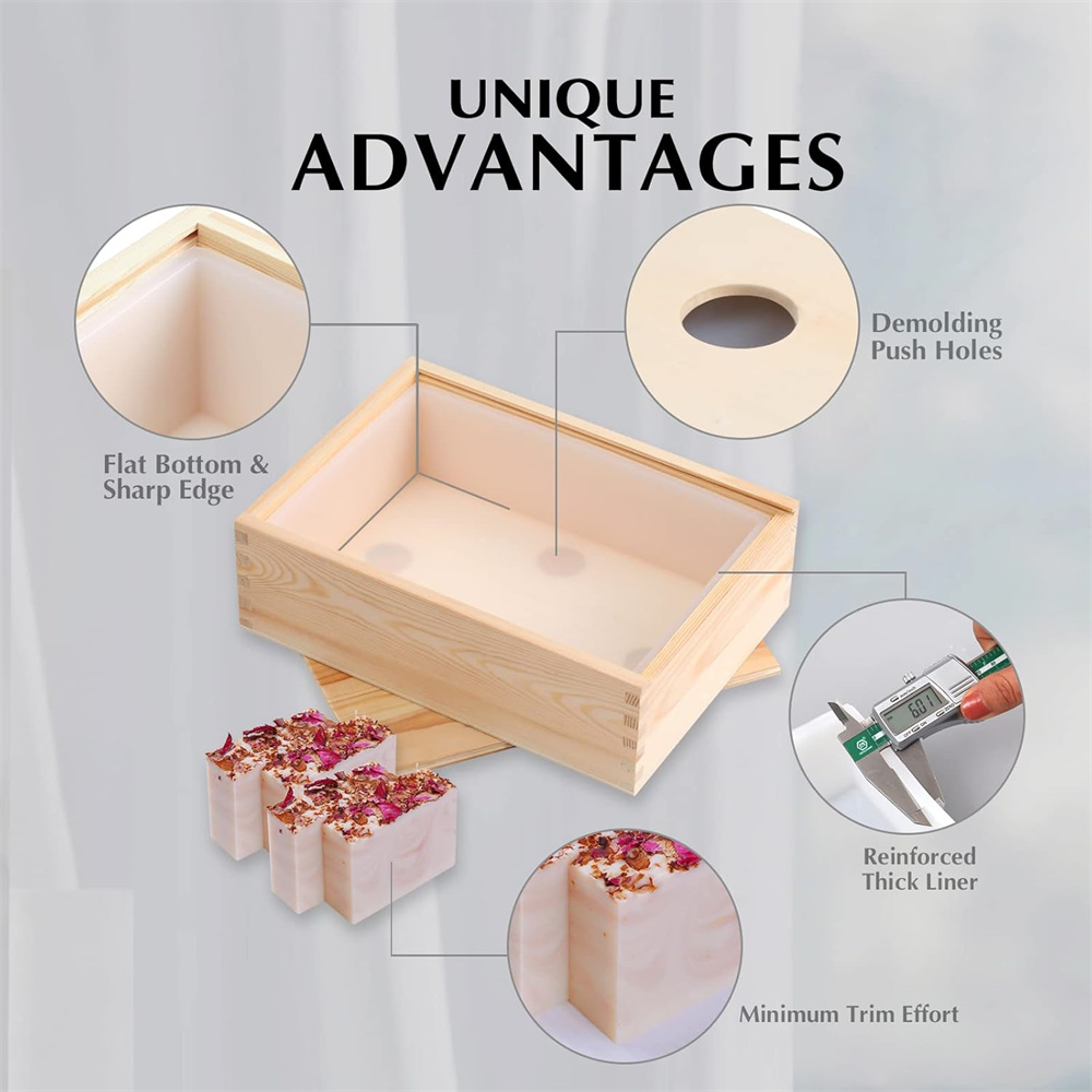 Büyük Sabun Kalıpları Dikdörtg - Soap Making Things incelemesi ve fiyatı