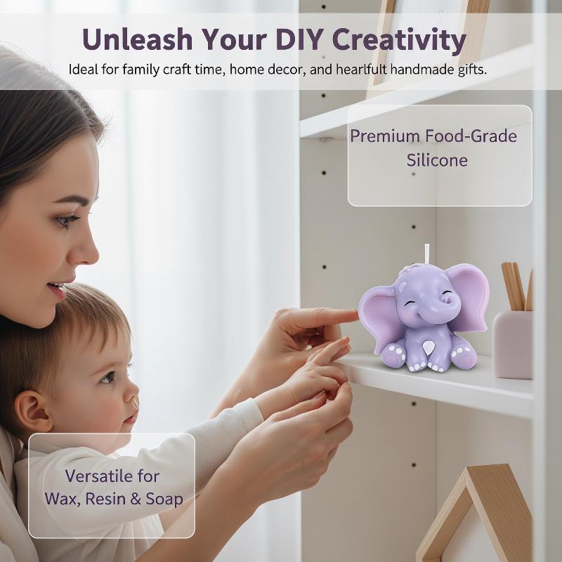 Sevimli 3D Fil Silikon Mum Kal - Soap Making Kits incelemesi ve fiyatı