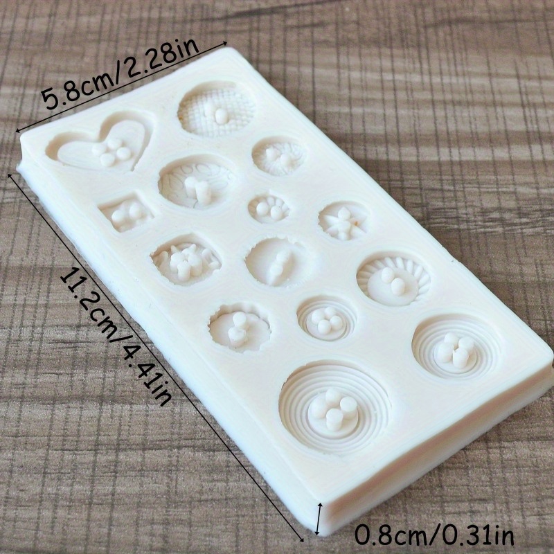 Düğme Şekilli Silikon Kalıp Sa - Soap Making Kits incelemesi ve fiyatı