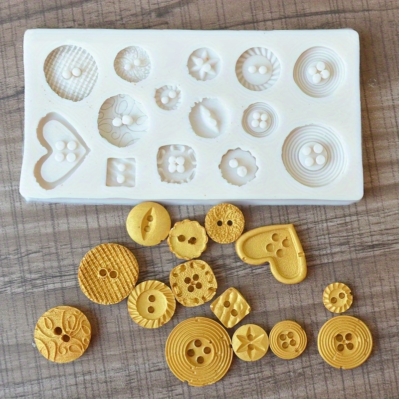 Düğme Şekilli Silikon Kalıp Sa - Soap Making Kits incelemesi ve fiyatı