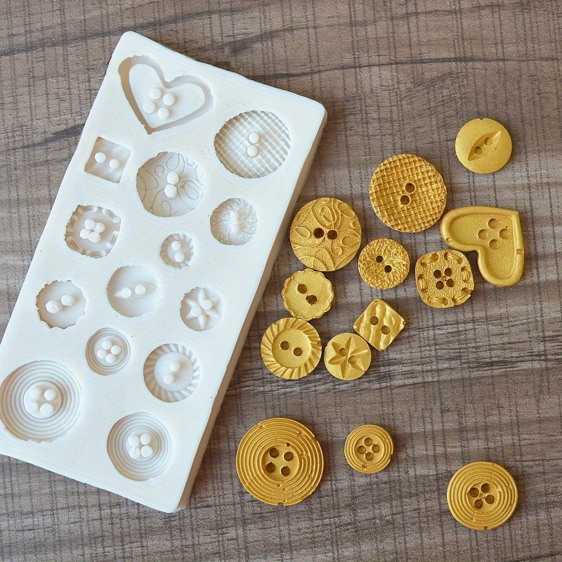 Düğme Şekilli Silikon Kalıp Sa - Soap Making Kits incelemesi ve fiyatı