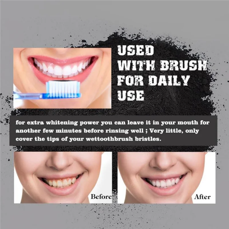 Gıda Sınıfı Diş Tozu Aktif Kar - Activated Charcoal Powder incelemesi ve fiyatı
