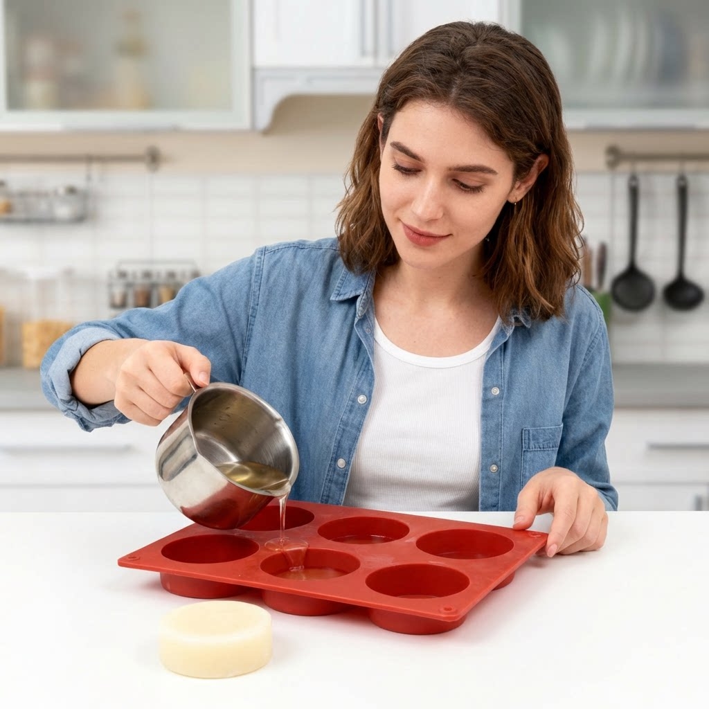 Yuvarlak Silikon Sabun Kalıbı  - Soap Making Things incelemesi ve fiyatı